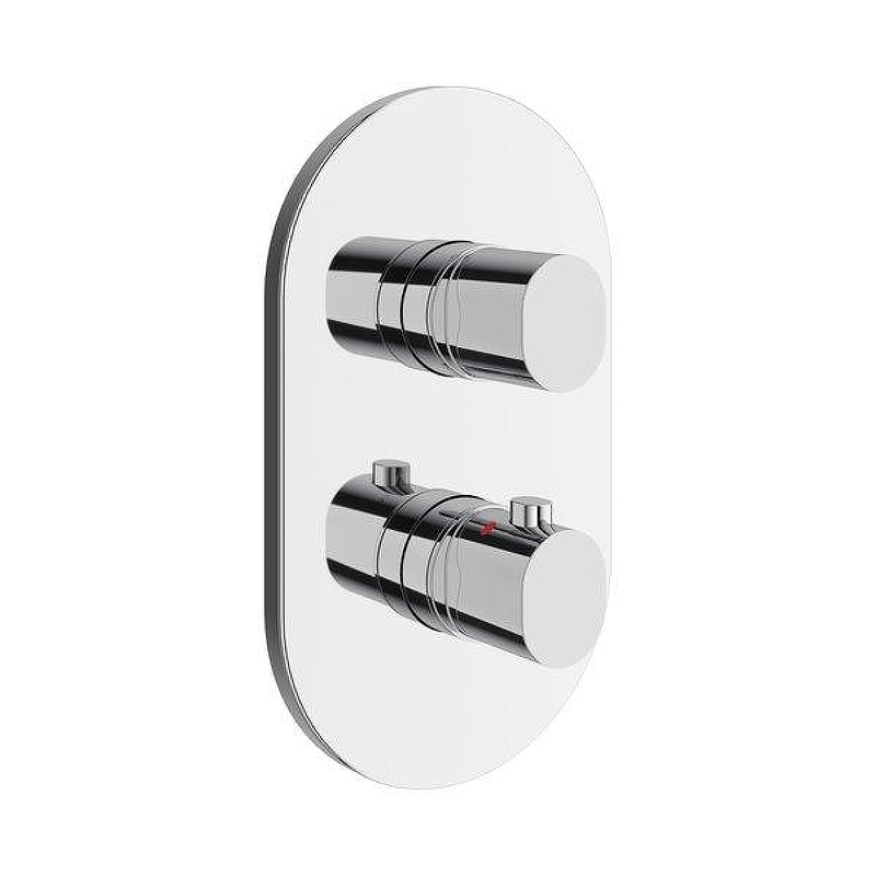 Смеситель для душа Ravak Chrome II CR II 063.00CR II.O2 X070455 с термостатом 