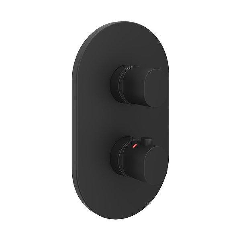 Смеситель для душа Ravak Chrome II CR II 063.20BL.O2 X070467 с термостатом 