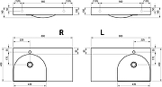 Мебельная раковина Ravak Lite 80 L XJXL1280000 цвет Белый-1