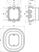 Душевая система Ravak Flat FL 090.21BL X07S071 цвет Черный матовый-9