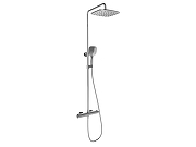 Душевая система Ravak Flat FL 091.00CR X070442 с термостатом цвет Хром