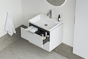 Тумба под раковину Ravak Comfort II 80 X000001819 подвесная цвет Белый-1