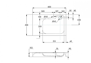 Раковина над стиральной машиной Aquaton Бланш 80 R 1A741531B1010 цвет Белый-2