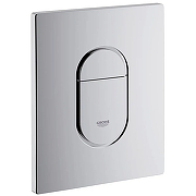 Унитаз с инсталляцией Grohe Euro Ceramic 36501000 цвет Альпийский белый с сиденьем Микролифт и клавишей смыва цвет Хром глянцевый-3
