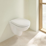 Унитаз подвесной Villeroy&Boch O.Novo 5688R001 цвет Белый без сиденья-4