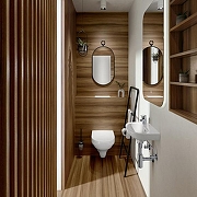 Унитаз подвесной Villeroy&Boch O.Novo 5688R001 цвет Белый без сиденья-5