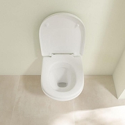 Унитаз подвесной Villeroy&Boch O.Novo 5688R001 цвет Белый без сиденья-9