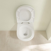 Унитаз подвесной Villeroy&Boch O.Novo 5688R001 цвет Белый без сиденья-11