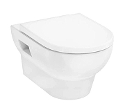 Унитаз подвесной Hansgrohe GladeLake S 60201450 цвет Белый с сиденьем Микролифт