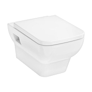 Унитаз подвесной Hansgrohe CreekTide Q 60203450 цвет Белый с сиденьем Микролифт