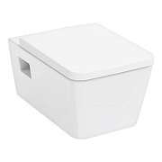 Унитаз подвесной Hansgrohe EluPura Original Q 60208450 цвет Белый с сиденьем Микролифт