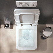 Унитаз подвесной Hansgrohe EluPura Original Q 60208450 цвет Белый с сиденьем Микролифт-2