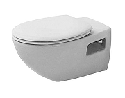 Унитаз подвесной Duravit Duraplus DURAPLUS цвет Белый с сиденьем Микролифт