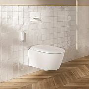 Умный унитаз подвесной Villeroy&Boch Supreo V16EN2R1 цвет Альпийский белый с сиденьем Микролифт-1
