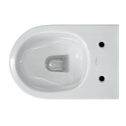 Унитаз подвесной Sanita Luxe Surf WC.WH/Surf/SlimDM.Rim/WHT.G/S1 цвет Белый с сиденьем Микролифт-1