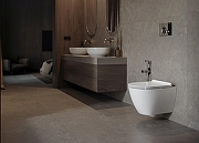 Унитаз подвесной Sanita Luxe Surf WC.WH/Surf/SlimDM.Rim/WHT.G/S1 цвет Белый с сиденьем Микролифт-3