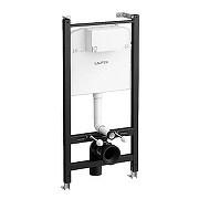 Унитаз с инсталляцией Laufen Pro Z.RU93.0.771.6 цвет Белый с сиденьем Микролифт и клавишей смыва цвет Белый-1