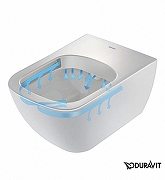 Унитаз подвесной Duravit Happy D 22220900001 цвет Белый без сиденья-1