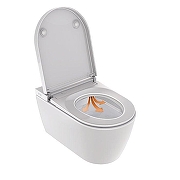 Унитаз подвесной Duravit ME by Starck 2510092096 цвет Белый без сиденья-1