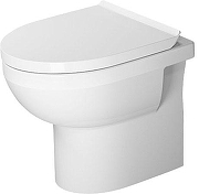 Унитаз приставной Duravit DuraStyle 41840900A1 цвет Белый с сиденьем Микролифт