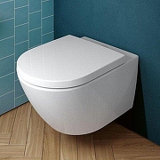 Унитаз подвесной Villeroy&Boch Subway 3.0 4670T0R1 цвет Белый без сиденья-1