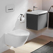 Унитаз подвесной Villeroy&Boch Subway 3.0 4670T0R1 цвет Белый без сиденья-2