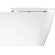 Унитаз подвесной Grohe BauEdge Ceramic 106740SH00 цвет Альпийский белый с сиденьем Микролифт-3
