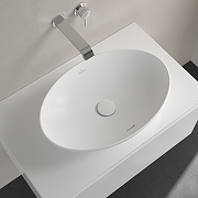 Раковина накладная Villeroy&Boch Loop & Friends 55 4A4701RW цвет Альпийский Белый-2
