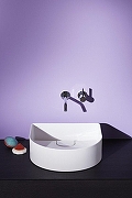 Раковина накладная Laufen Sonar 40 8.1234.3.000.112.1 цвет Белый-2