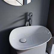 Раковина накладная Laufen Palomba 50 8.1680.2.400.112.1 цвет Белый-2