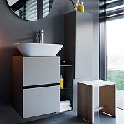 Раковина накладная Laufen Palomba 50 8.1680.2.400.112.1 цвет Белый-4
