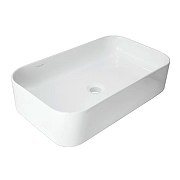 Раковина накладная Sanita Luxe Infinity Slim 60 WB.CT/Infinity/60-N.Slim/WHT.G цвет Белый