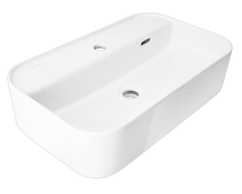 Раковина накладная Sanita Luxe Infinity Shelf 60 WB.CT/Infinity/60-C.Shelf/WHT. 