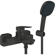 Смеситель для ванны Grohe Cubeo 1018142430 цвет Черный матовый