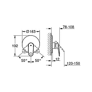 Смеситель для душа Grohe Europlus 19537002 цвет Хром-1