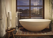 Смеситель для ванны Hansgrohe Metropol 32532700S цвет Белый матовый-1