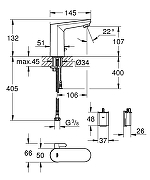 Смеситель для раковины Grohe Cosmopolitan 36327002 цвет Хром-9