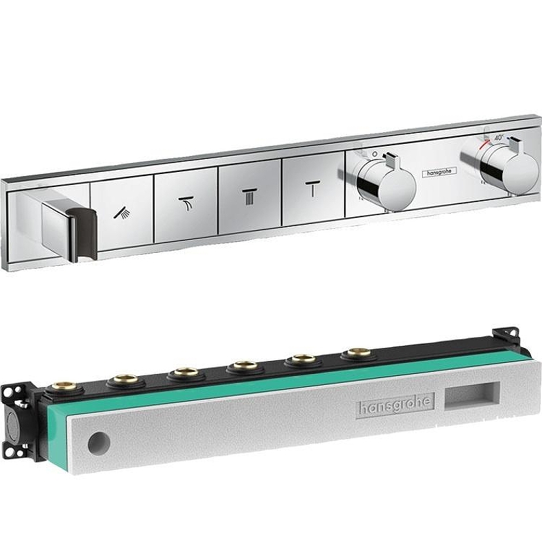 Смеситель для душа Hansgrohe RainSelect 15357000S с термостатом 