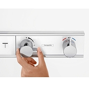 Смеситель для душа Hansgrohe RainSelect 15357000S с термостатом цвет Хром-4