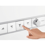 Смеситель для душа Hansgrohe RainSelect 15357000S с термостатом цвет Хром-8