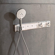 Смеситель для душа Hansgrohe RainSelect 15357000S с термостатом цвет Хром-12