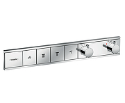 Смеситель для душа Hansgrohe RainSelect 15382000S с термостатом цвет Хром-1