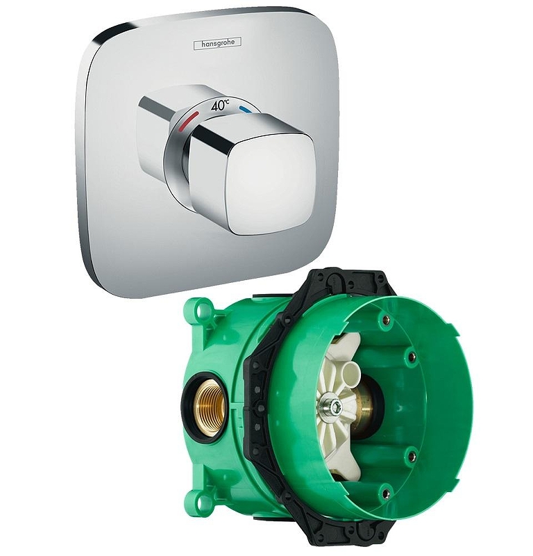 Смеситель для душа Hansgrohe Ecostat E 15706000S с термостатом 