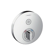 Смеситель для душа Hansgrohe ShowerSelect S 15747000S с термостатом цвет Хром-1