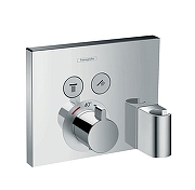 Смеситель для душа Hansgrohe ShowerSelect 15765000S с термостатом цвет Хром-1