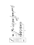 Смеситель для раковины Grohe Start Edge 24196001 цвет Хром-2