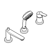 Смеситель на борт ванны Grohe BauEdge 2511700A цвет Хром-3