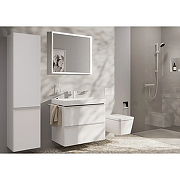 Смеситель для раковины Hansgrohe Tecturis E 73011700 цвет Белый матовый-1