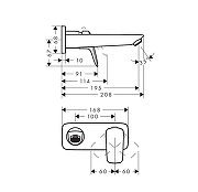 Смеситель для раковины Hansgrohe Logis 71220000S цвет Хром-3