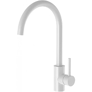 Смеситель для кухни Santek Риф WH5A41025B001 цвет Белый матовый